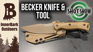 SHOT Show 2020 Becker KnifeampTool KaBar BK18 FIRST LOOK [upl. by Iliram]