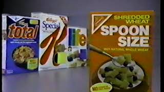 Nabisco Shredded Wheat Commercial 1985 [upl. by Anilev202]