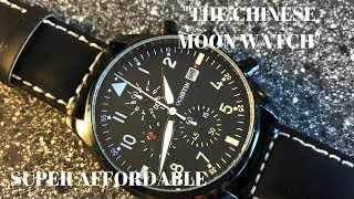 Ochstin quotChinese Moonwatchquot Chronograph  VERY Affordable [upl. by Ellezaj]