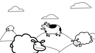 Sheep VS Cow  rap battle of death Beep Beep im a Sheep [upl. by Foster772]