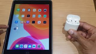 Connect Airpods to iPad How To [upl. by Harihat]