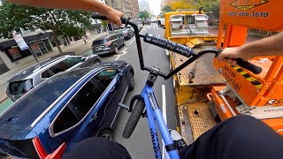 GoPro BMX Bike Riding in NYC 11 [upl. by Llenrrad]