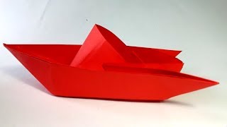 Como hacer un Barco de papel Origami  How to Make an Origami Paper Boat [upl. by Akselav]