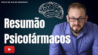 Aula Farmacologia  Resumo Psicofármacos [upl. by Ahseenal814]