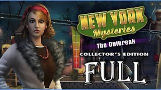 New York Mysteries 4 The Outbreak FULL Walkthrough ElenaBionGames [upl. by Penn]