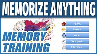 Visual Memory Techniques  Exercise How to Memorize Fast and Easily Memory Training [upl. by Ecar]