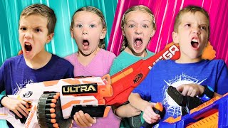 Nerf War  2019 Rewind Twin Toys [upl. by Prosser183]