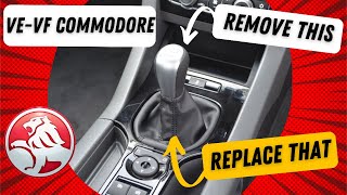 HOLDEN VE VF Commodore Remove Gear Knob and Replace Gear Boot [upl. by Arihas991]