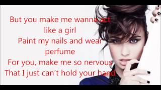 Confident Demi Lovato Lyric [upl. by Ettevahs]