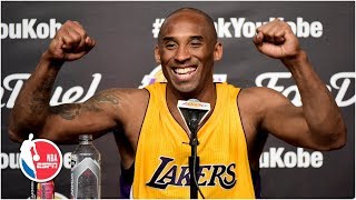 Kobe talks emotions 60point performance in farewell victory  Kobe’s final press conference FULL [upl. by Kaiulani]