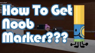 How to get NOOB Marker in Find the Markers Roblox 2024 [upl. by Ellennaj]