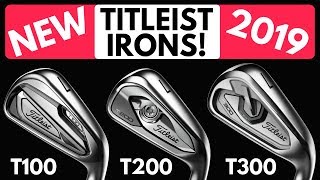 New Titleist T100 v T200 v T300 Iron Comparison [upl. by Eeryk]