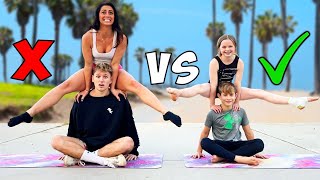 Couples Yoga Challenge VS Nalish [upl. by Varney]