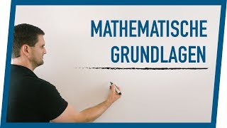 Mathematische Grundlagen Quermix  Mathe by Daniel Jung [upl. by Lede]