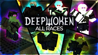 ALL RACE PASSIVES  STATS  Deepwoken [upl. by Helena292]