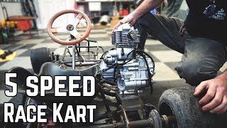 Were Building a 5 Speed Racing Kart 16HP [upl. by Anieral]