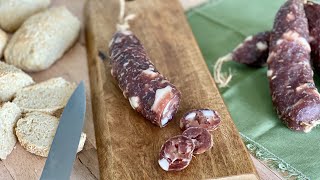 How to make Italian SALAMI CORALLINA from ROME [upl. by Aelahs]