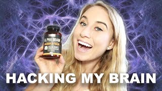 I Tried Nootropics For One Week [upl. by Enyrehtak]