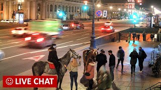 Like this LIVE CAM Nevskiy avenue St Petersburg Russia Невский пр СанктПетербург Гостиный двор [upl. by Asseral]