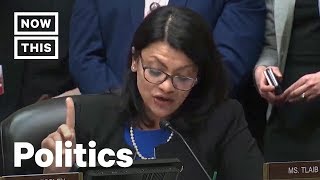 Rashida Tlaib Nearly Brings Rep Meadows to Tears for Racist Act  NowThis [upl. by Bowne]