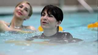 Aqua Fit Exercise Class at LA Fitness [upl. by Hploda]