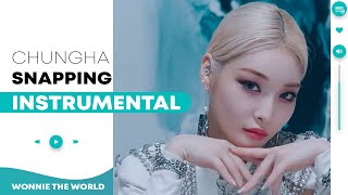 CHUNG HA  Snapping  Instrumental [upl. by Ani]