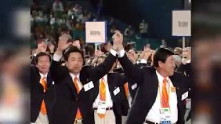 Olympic moments when North and South Korea have marched together [upl. by Jer]