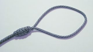 How To Tie A Surgeons Loop Triple Overhand Loop  Knot [upl. by Beetner7]