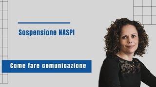 Come SOSPENDERE la NASPI Tutorial INPS [upl. by Sela865]