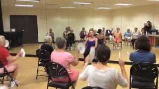 Jodi Stoloves Chair Dancing® Fitness IDEA Audtition [upl. by Nail]