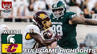 Central Michigan Chippewas vs Michigan State Spartans  Full Game Highlights [upl. by Eidnarb]