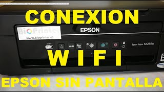 CONECTAR IMPRESORA EPSON A UNA RED WIFI ACTUALIZADO 2024 [upl. by Whiting634]