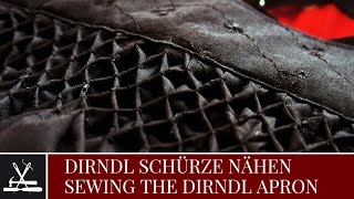 DIY Dirndl Schürze nähen [upl. by Aiet726]