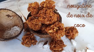 Comment faire la noix de coco caramelisée [upl. by Avad841]