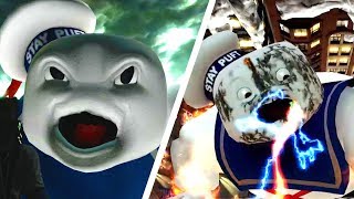 Lego Dimensions  Stay Puft Marshmallow Man boss fight Face It [upl. by Drucie]