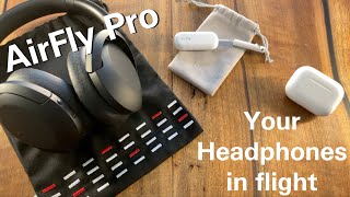 AirFly Pro  Pairing and troubleshooting  Use your AirPods with the Airplane IFE [upl. by Jezabel]