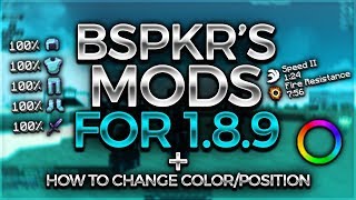 Bspkrs Mods for 1710  189  How to edit colors ArmorStatusHUD StatusEffectHUD [upl. by Harrod99]