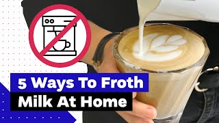 How To Froth Milk At Home Best Milk Frothers Review [upl. by Leira]