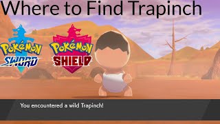 Pokemon Sword and Shield  Where to Find Trapinch [upl. by Monafo326]