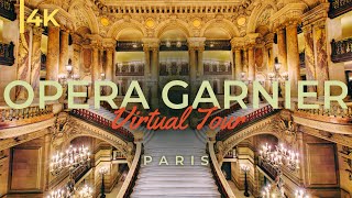 Opera Garnier 4K  Inside Paris Opéra [upl. by Rocco]