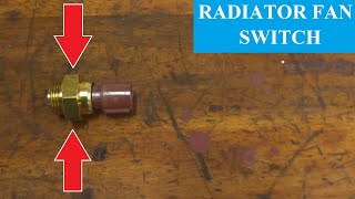 How To Test and Replace A Radiator Cooling Fan Switch [upl. by Screens]