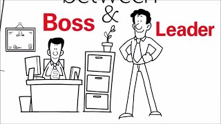 Lean Management  Boss vs Leader [upl. by Athenian]