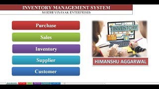 Inventory Management System in Excel [upl. by Uria696]