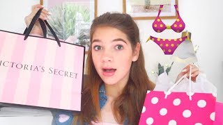 bra shopping with my sister Pink Victoria secret HAUL [upl. by Easter]