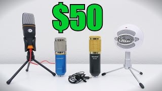 Top 5 Best Budget Mics Under 50  2016 [upl. by Assilanna]