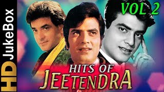 Hits of Jeetendra Vol 2  Superhit Evergreen Hindi Songs  Best Bollywood Songs Jukebox [upl. by Aisetal]