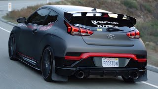 Hyundai Veloster N XForce Exhaust System [upl. by Enillebyam277]