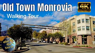 4K Walking Tour  Old Town Monrovia [upl. by Hortense]