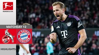 FC Köln  Bayern München  01  Zusammenfassung  Bundesliga 202324 [upl. by Tarah]