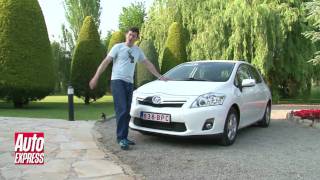 Toyota Auris Hybrid Review  Auto Express [upl. by Janella]